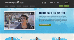 Desktop Screenshot of dallas.backonmyfeet.org