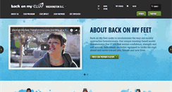 Desktop Screenshot of dc.backonmyfeet.org